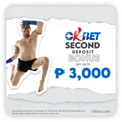 OKBET Second deposit Bonus